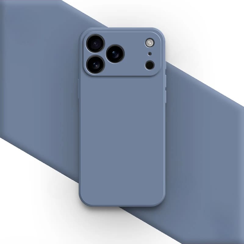 Soft-Touch Silicone Phone Case for iPhone 17, 16, Pro, Max & Air – Shock-Absorbing Protection with Anti-Fingerprint Finish