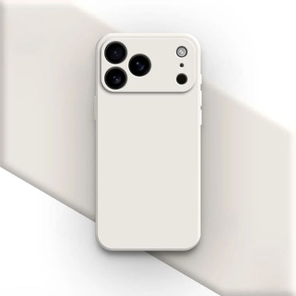 Soft-Touch Silicone Phone Case for iPhone 17, 16, Pro, Max & Air – Shock-Absorbing Protection with Anti-Fingerprint Finish