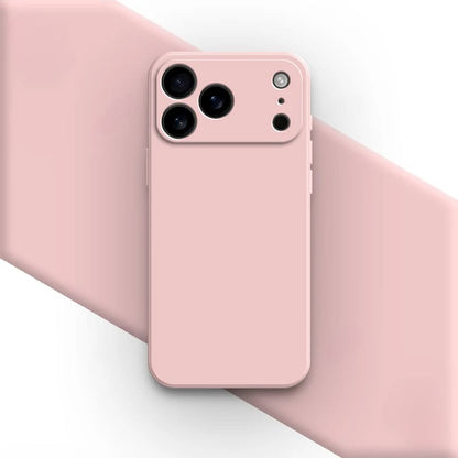 Soft-Touch Silicone Phone Case for iPhone 17, 16, Pro, Max & Air – Shock-Absorbing Protection with Anti-Fingerprint Finish
