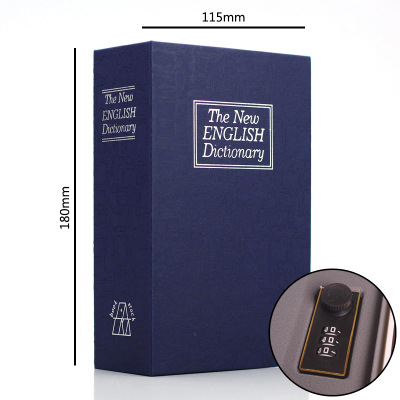 Clever Hideaway | Hidden Compartment Book Safe with Dual Locking Options | Discreet Storage for Valuables