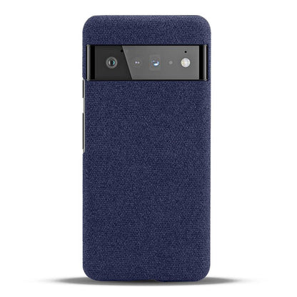 Fabric-Textured Protective Case for Google Pixel – Shock-Absorbing TPU with Raised Edges, Precision Fit for All Pixel Models 7-11 Pro XL