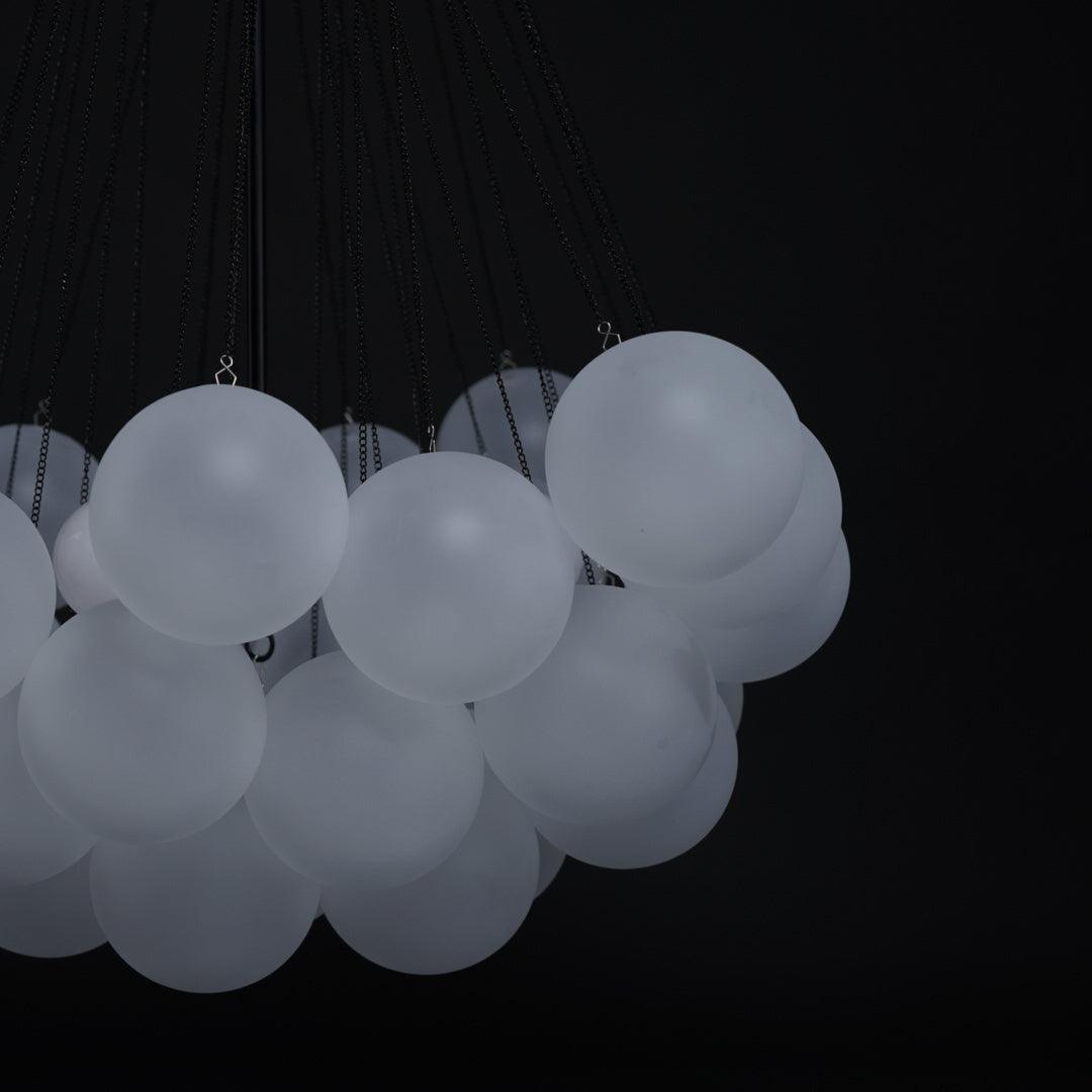 Bubble Pendant Light Multi-Globe Adjustable Ceiling Fixture Gold Black Chrome for Dining Room Living Room Foyer 19-73 Lights