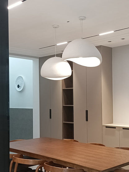 Cloud Pendant Lamp Dimmable LED Overhead Fixture Dining Room Bedroom Living Room Nursery Den Soft Glow Suspended Lighting E26 Bulb Base 12-4