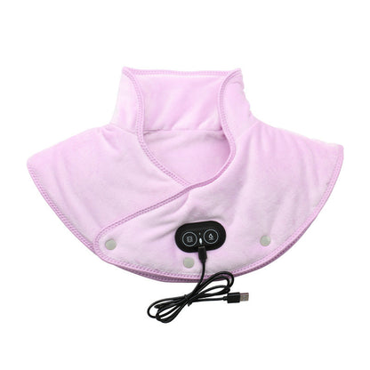 ComfortEase | Electric Neck and Shoulder Heating Pad with Vibration | Ergonomic Design for Pain Relief