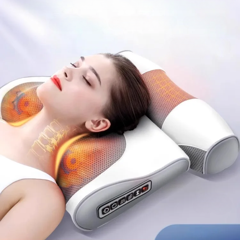 Heating Pad for Back Pain Relief, Electric Heating Pad with Adjustable Heat, Heated Massage Pad for Neck and Shoulder