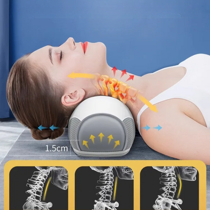 Heating Pad for Back Pain Relief, Electric Heating Pad with Adjustable Heat, Heated Massage Pad for Neck and Shoulder