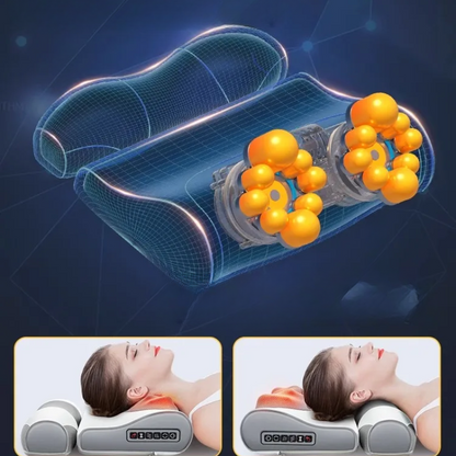 Heating Pad for Back Pain Relief, Electric Heating Pad with Adjustable Heat, Heated Massage Pad for Neck and Shoulder