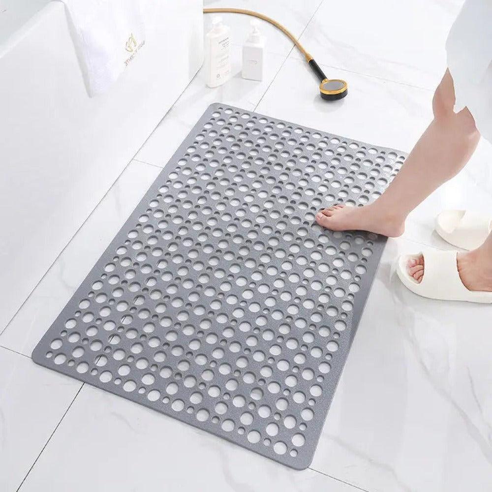 Comfort Grip | Non-Slip Shower Mat with Antibacterial Surface | Safe and Hygienic Bathing Experience