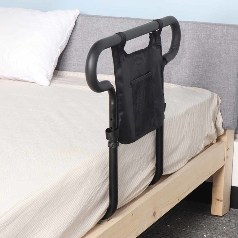 Comfort Guard | Bed Safety Rail for Seniors with Storage Pouch | Enhanced Support for Independence