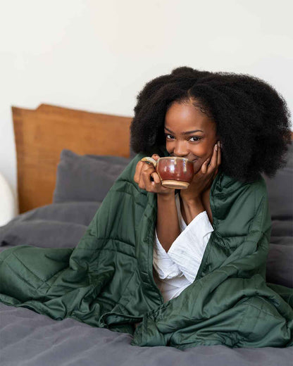 Ortekor Comfort Haven | King Size Weighted Blanket with Soft, Breathable Fabric | Calming Layer for Ultimate Relaxation