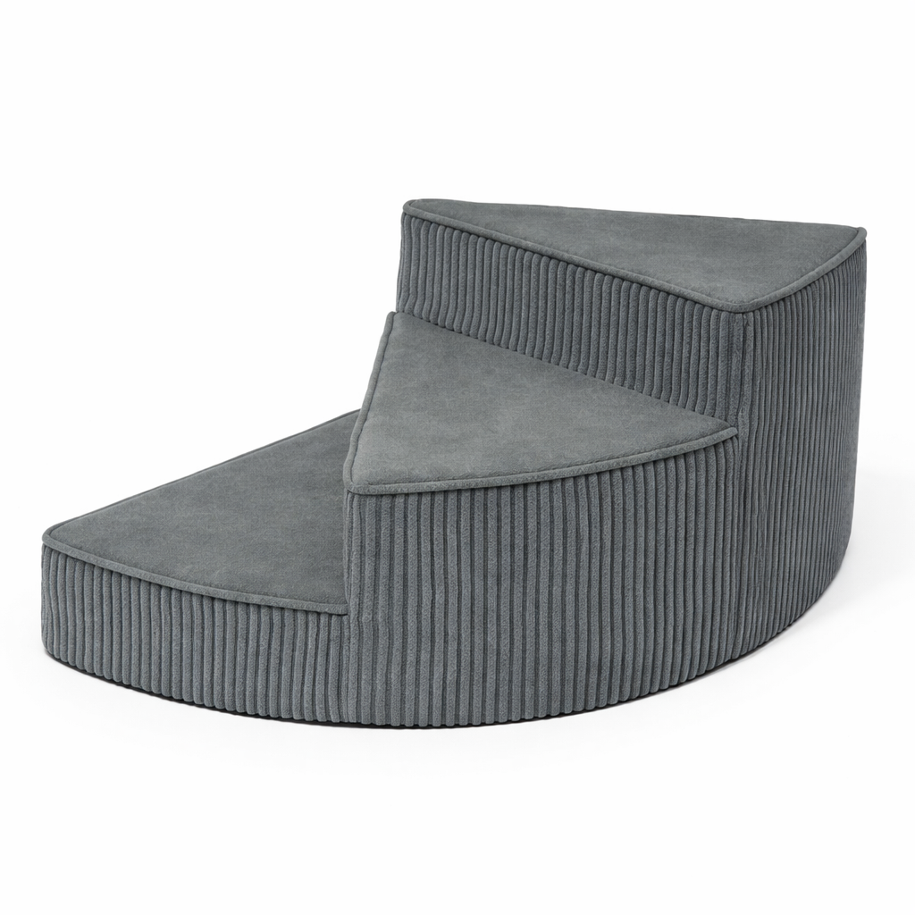 Puppy Stairs for Bed | Orthopedic Foam Pet Stairs with Non-Slip Bottom | Easy Access for Puppies & Small Dogs