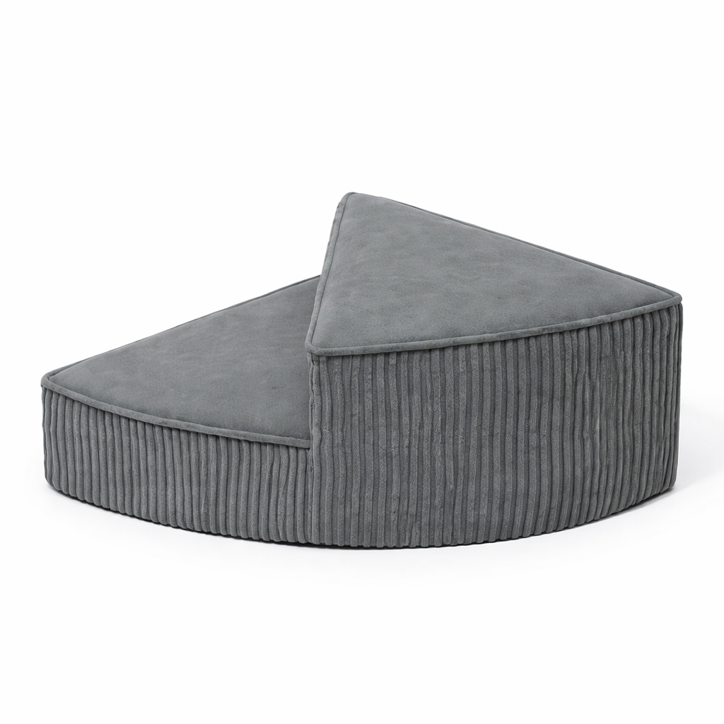 Dog Stairs for Bed | Orthopedic Foam Pet Stairs with Non-Slip Bottom | Easy Access Steps for Small & Senior Dogs