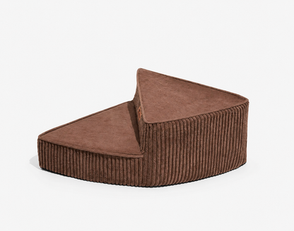 Dog Bed Stairs for Senior Dogs, Dog Stairs for Bed and Couch with Non Slip Bottom and Washable Cover, Foam Pet Stairs Dog Steps