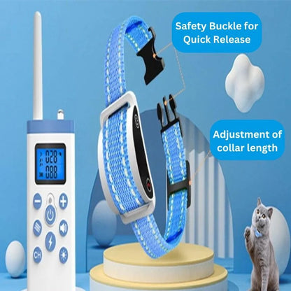 Comfortable Cat Training Collar with Sound & Vibration Alerts for Calm Behavior