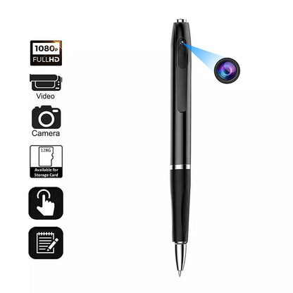 Voice Recorder Pen, Audio Recorder with HD Video and Photo Capture, Mini Camera Pen for Meetings and Personal Security