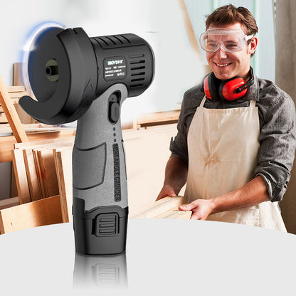 Compact Grinder | 12V Mini Angle Grinder with 400W Motor & Cutting Disc | Cordless Design for Versatile Use