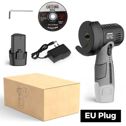 Compact Grinder | 12V Mini Angle Grinder with 400W Motor & Cutting Disc | Cordless Design for Versatile Use