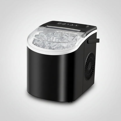Compact Ice Maker | Portable Countertop Ice Machine with Fast Production | Ideal for Home and Office