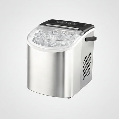 Compact Ice Maker | Portable Countertop Ice Machine with Fast Production | Ideal for Home and Office