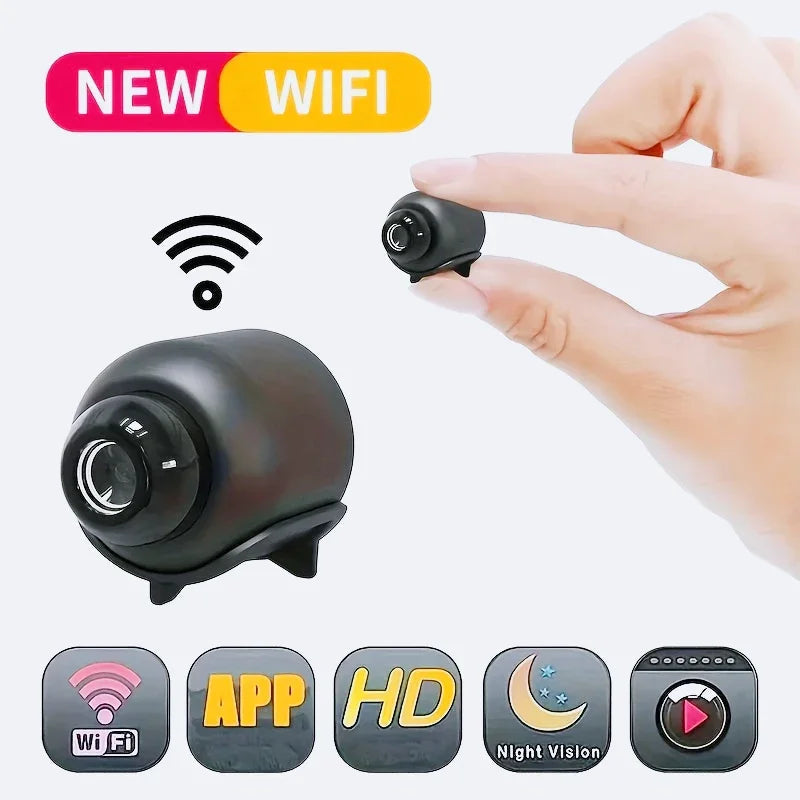 Indoor Security Camera with Night Vision, Wireless Security Camera for Home, WiFi Nanny Cam with Two Way Audio