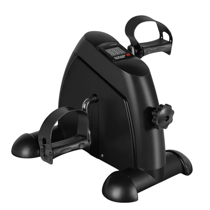 Compact Pedal Exerciser | Adjustable Resistance with LCD Display for Home and Office Fitness