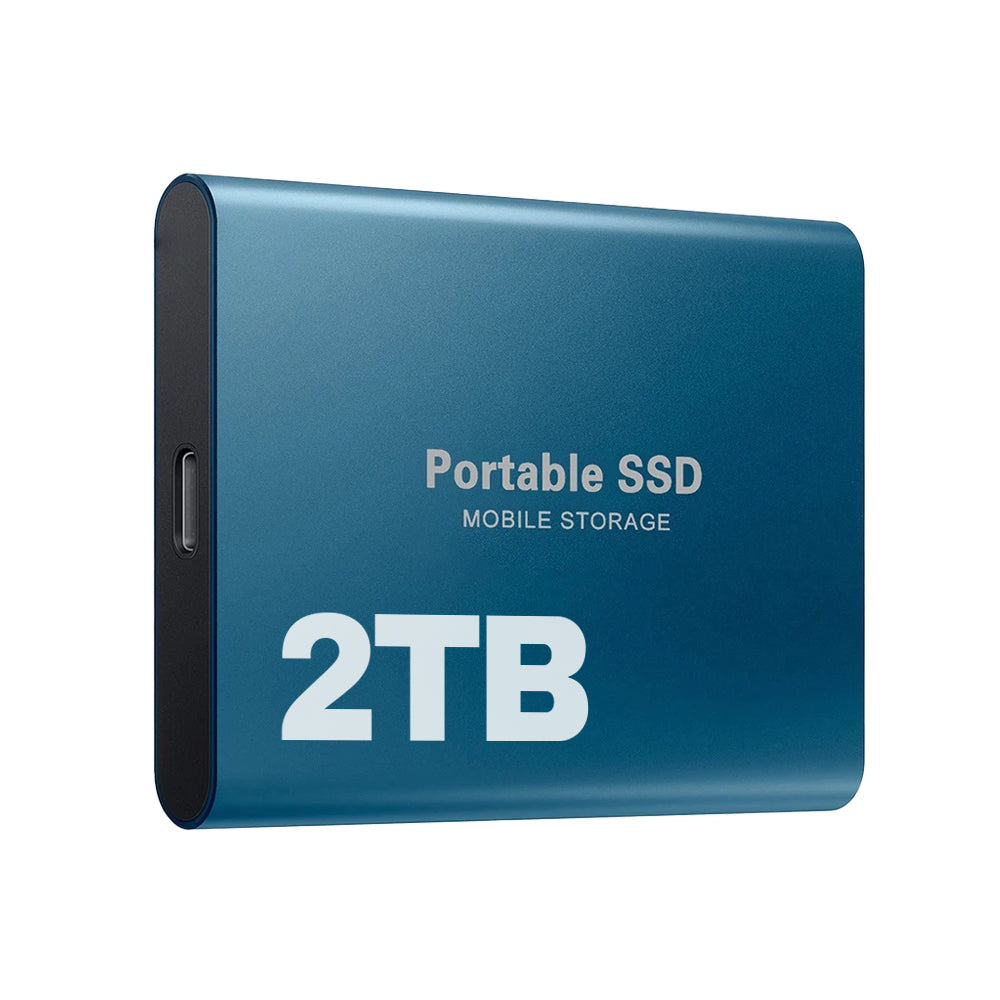 Compact Portable SSD External Hard Drive with High-Speed Data Transfer | Reliable Storage for Work and Travel