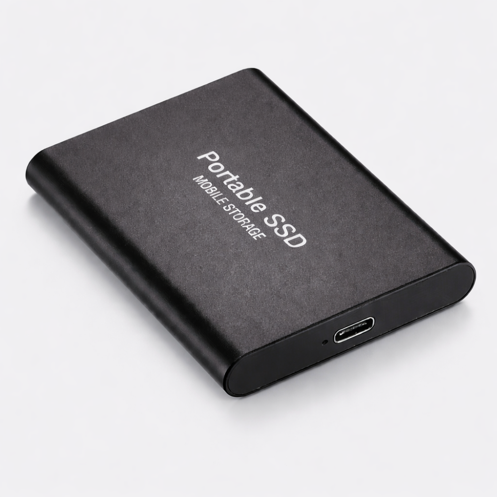Compact SSD Storage | 512GB Portable External Drive with Fast Transfer Speed | Reliable Data Storage for Home and Travel