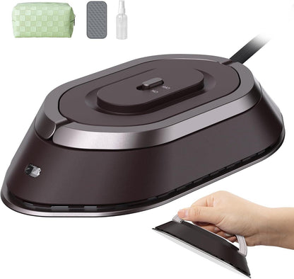 Compact Travel Iron | Dual Voltage Lightweight Design with Rapid Heat