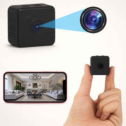 Compact Wireless Camera | Night Vision & Motion Sensor for Home Security