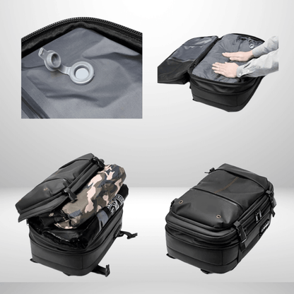 SmartPack Expandable Travel Backpack with Vacuum Compression