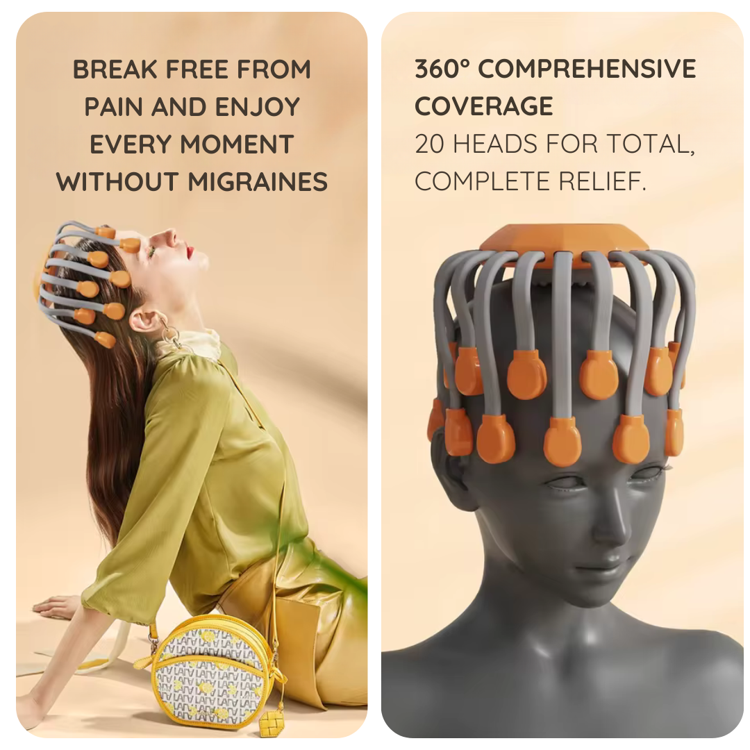 MigraCalm™ - Head Massager for Migraine Relief