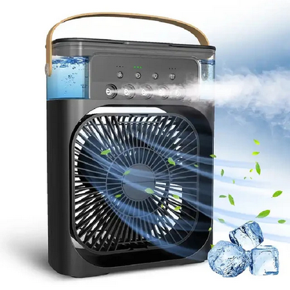 Portable USB Air Cooling Fan | Dual Functionality & Adjustable Speed | Compact Design for On-the-Go Comfort