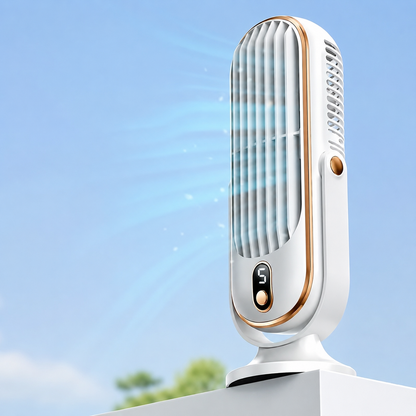 Portable Fan for Travel, Battery Operated Handheld Fan with USB Rechargeable Charging, Personal Cooling Fan for Desk