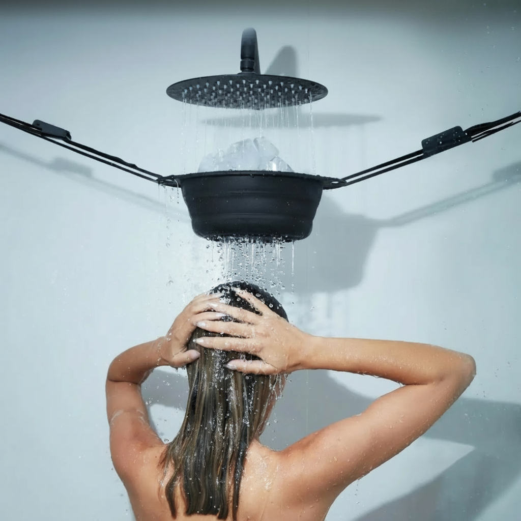 Cooling Shower Therapy System | Cold Plunge Shower Attachment for Invigorating Recovery