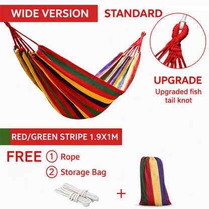 DUOHAVEN – Two Person Hammock Cozy Outdoor Comfort