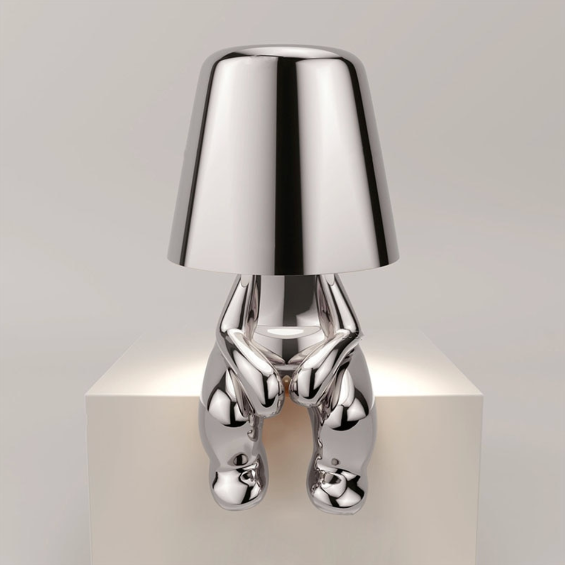Cordless Table Lamp with Dimmable LED Light – 6,69 inches Height, Perfect for Bedside or Desk