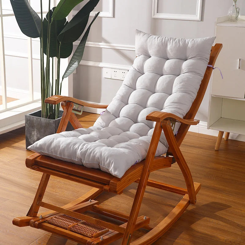 CozyRock | Ergonomic Cushion for Rocking Chairs with Contoured Padding | Stylish Design for Ultimate Comfort