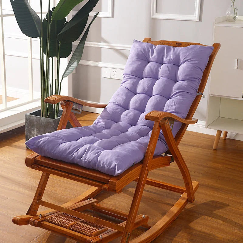 CozyRock | Ergonomic Cushion for Rocking Chairs with Contoured Padding | Stylish Design for Ultimate Comfort
