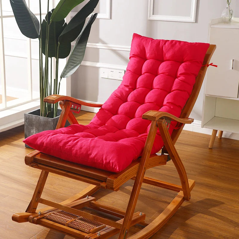 CozyRock | Ergonomic Cushion for Rocking Chairs with Contoured Padding | Stylish Design for Ultimate Comfort
