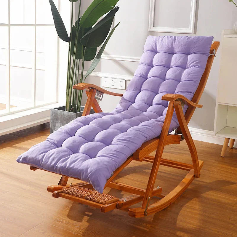 CozyRock | Ergonomic Cushion for Rocking Chairs with Contoured Padding | Stylish Design for Ultimate Comfort