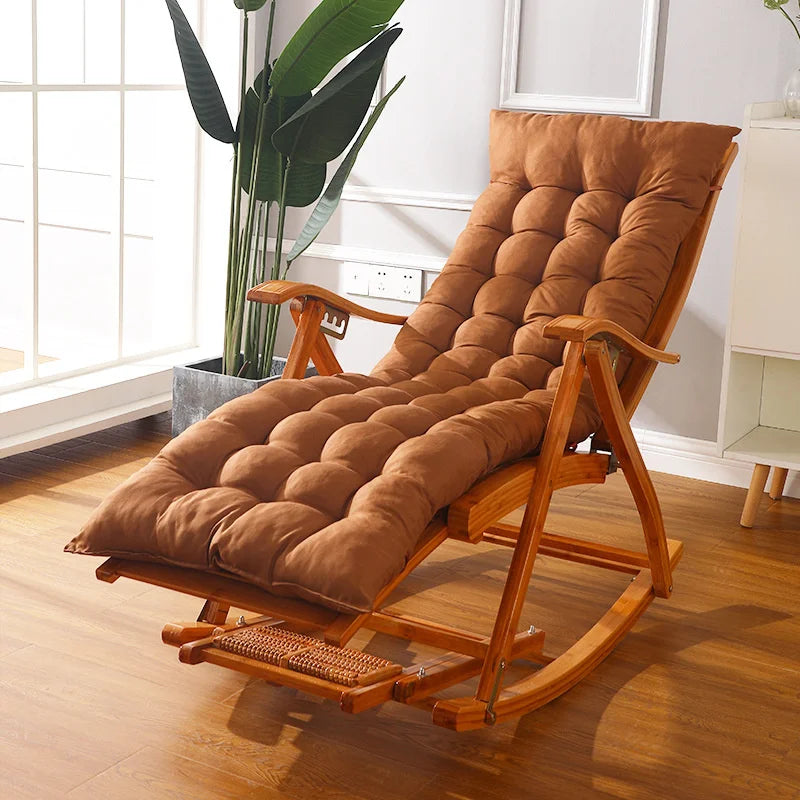 CozyRock | Ergonomic Cushion for Rocking Chairs with Contoured Padding | Stylish Design for Ultimate Comfort