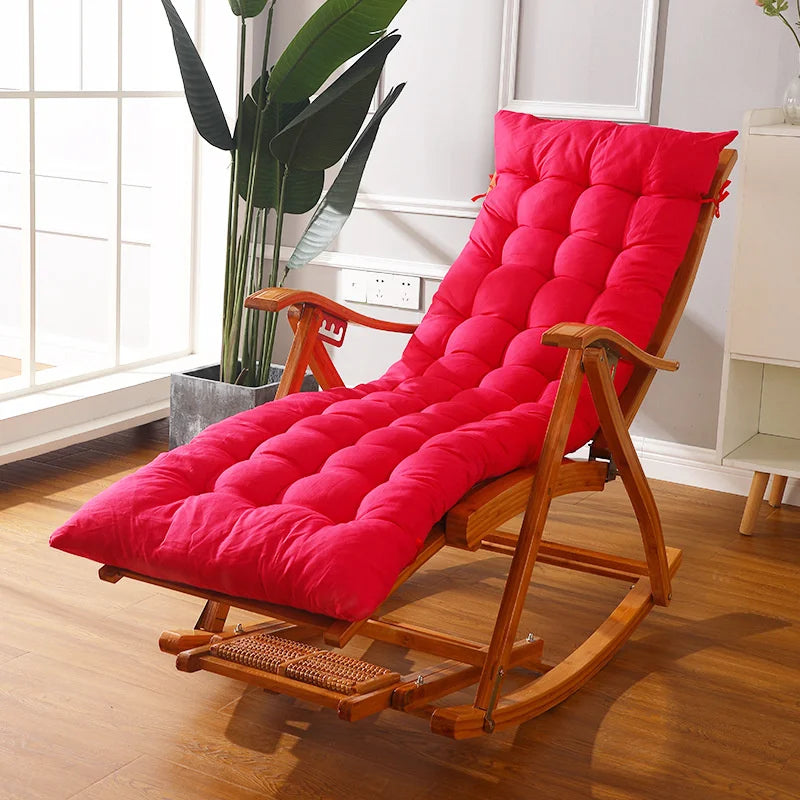 CozyRock | Ergonomic Cushion for Rocking Chairs with Contoured Padding | Stylish Design for Ultimate Comfort