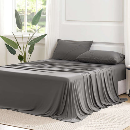 Cozy Bliss | Bedding Set with Performance Cooling Sheets & Deep-Pocket Design | Breathable Comfort for Hot Sleepers