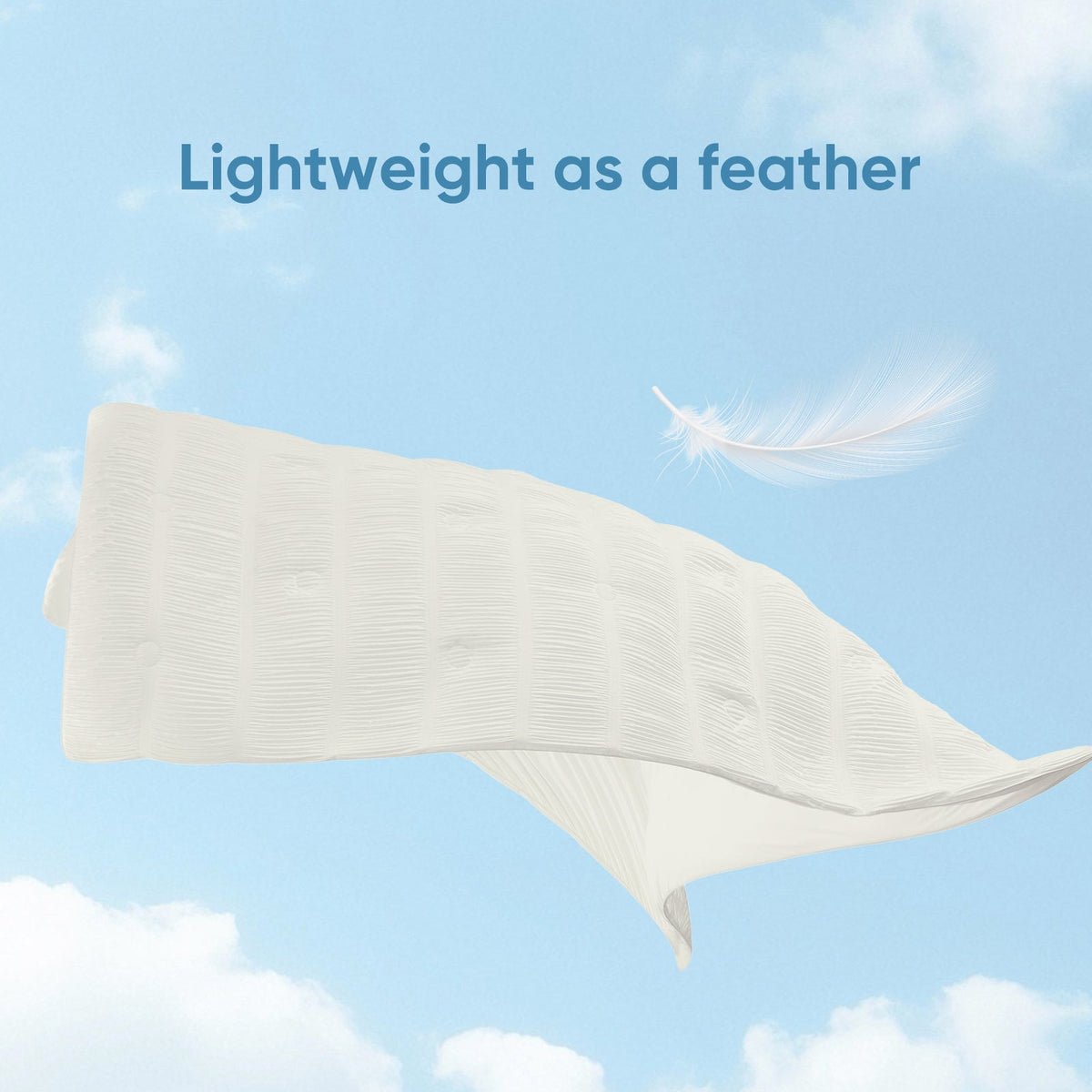 Cozy Bliss | Striped Cooling Comforter Set with Advanced Airflow | Lightweight Design for Hot Sleepers