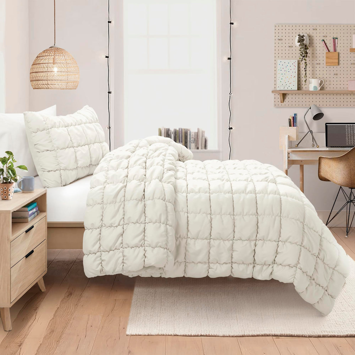 Cozy Haven | Plush Comforter Set with Soft Microfiber Design | All-Season Bedding for Ultimate Comfort
