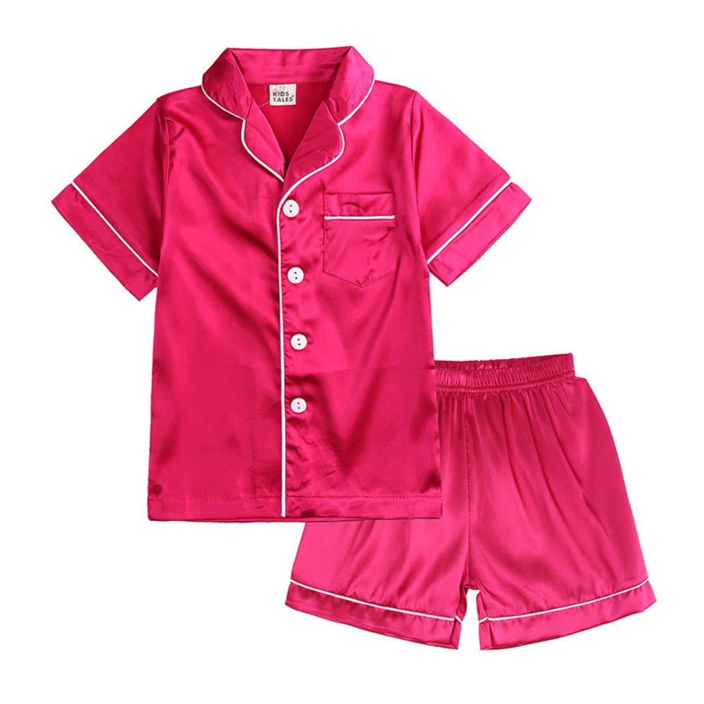 Cozy Kids Pajama Set | Button Top & Pants Sleepwear for Easy Bedtime