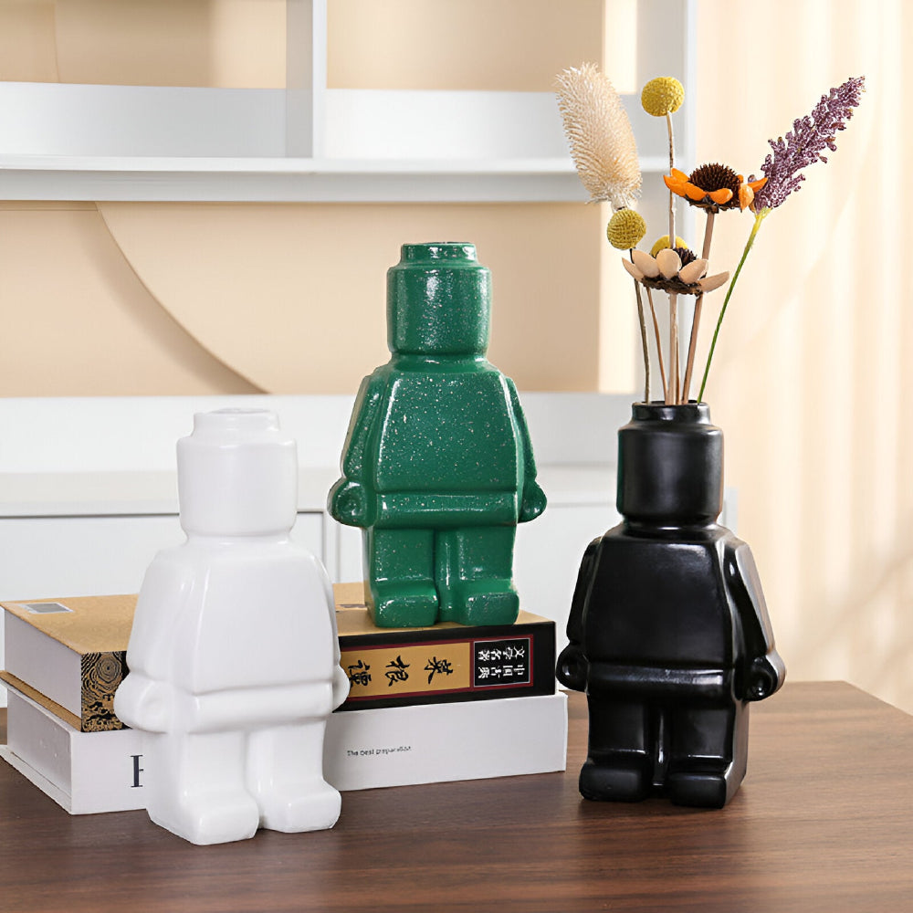 Creative Robot Plant Pot – Versatile Decorative Planter in Playful Design