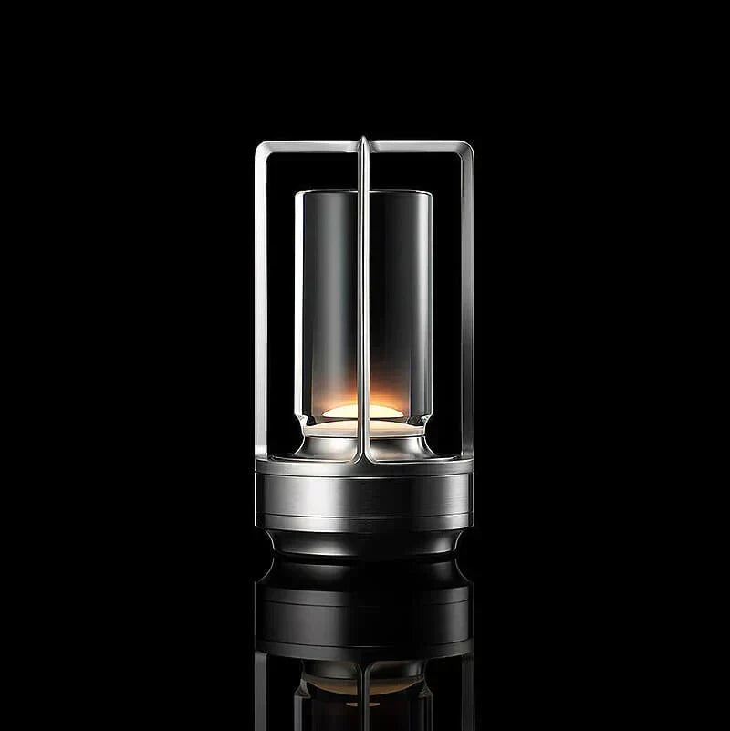 Rechargeable Crystal Table Lamp with Touch Dimmer & 3 Light Modes for Bedroom Office Dining Room | Portable LED Accent Light