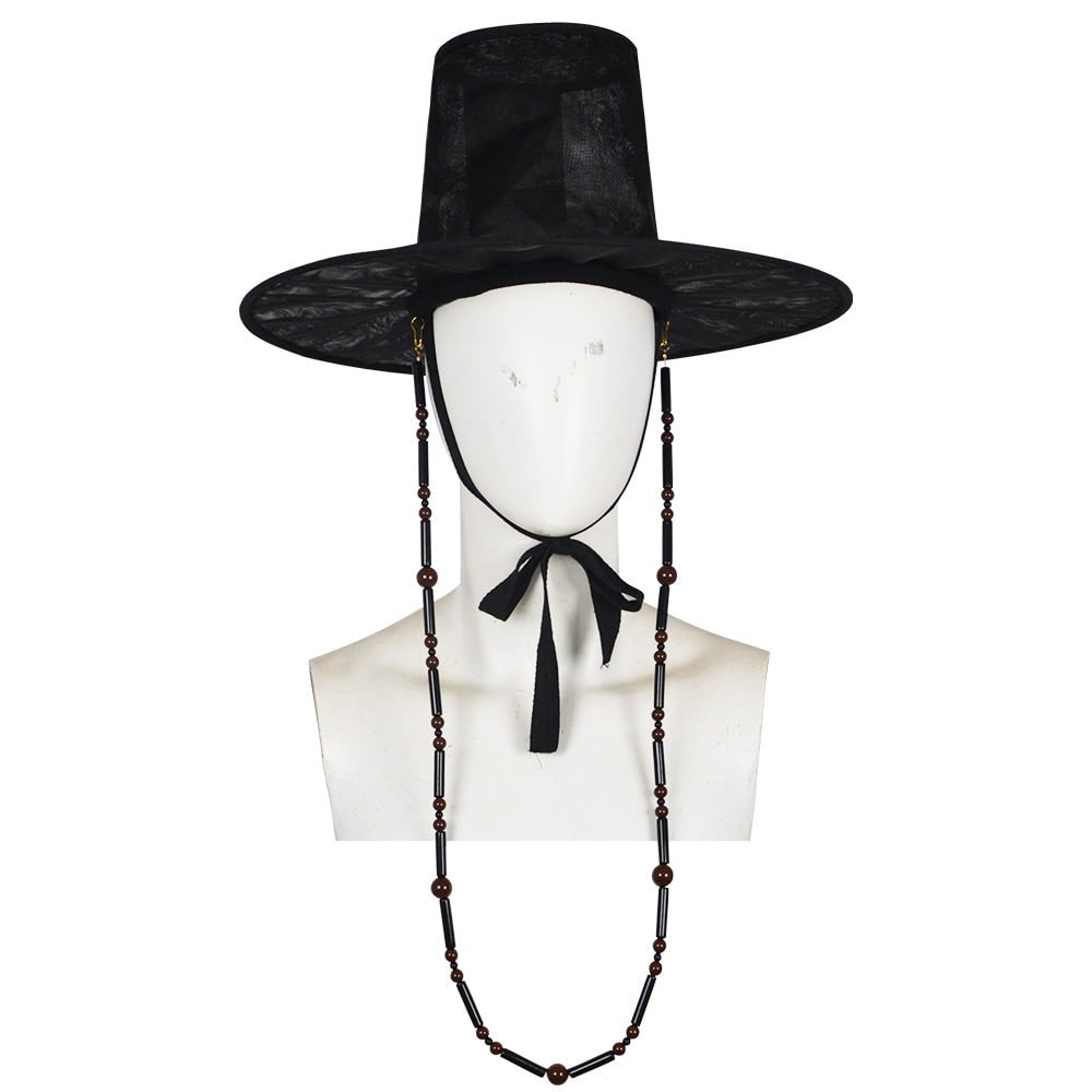 Cultural Costume Collection | Korean Hanbok Cosplay Outfit with Hat & Accessories | Perfect for Halloween and Themed Events