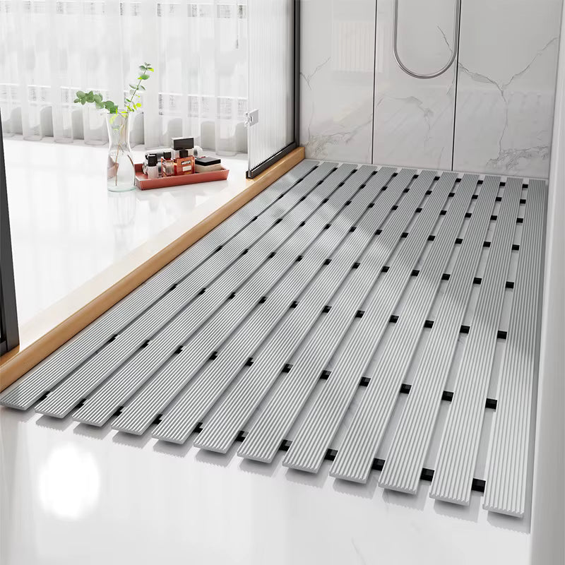 Customizable Non Slip Bath Mat with Quick Drainage Grooves | Safe Shower Mat for Ultimate Security